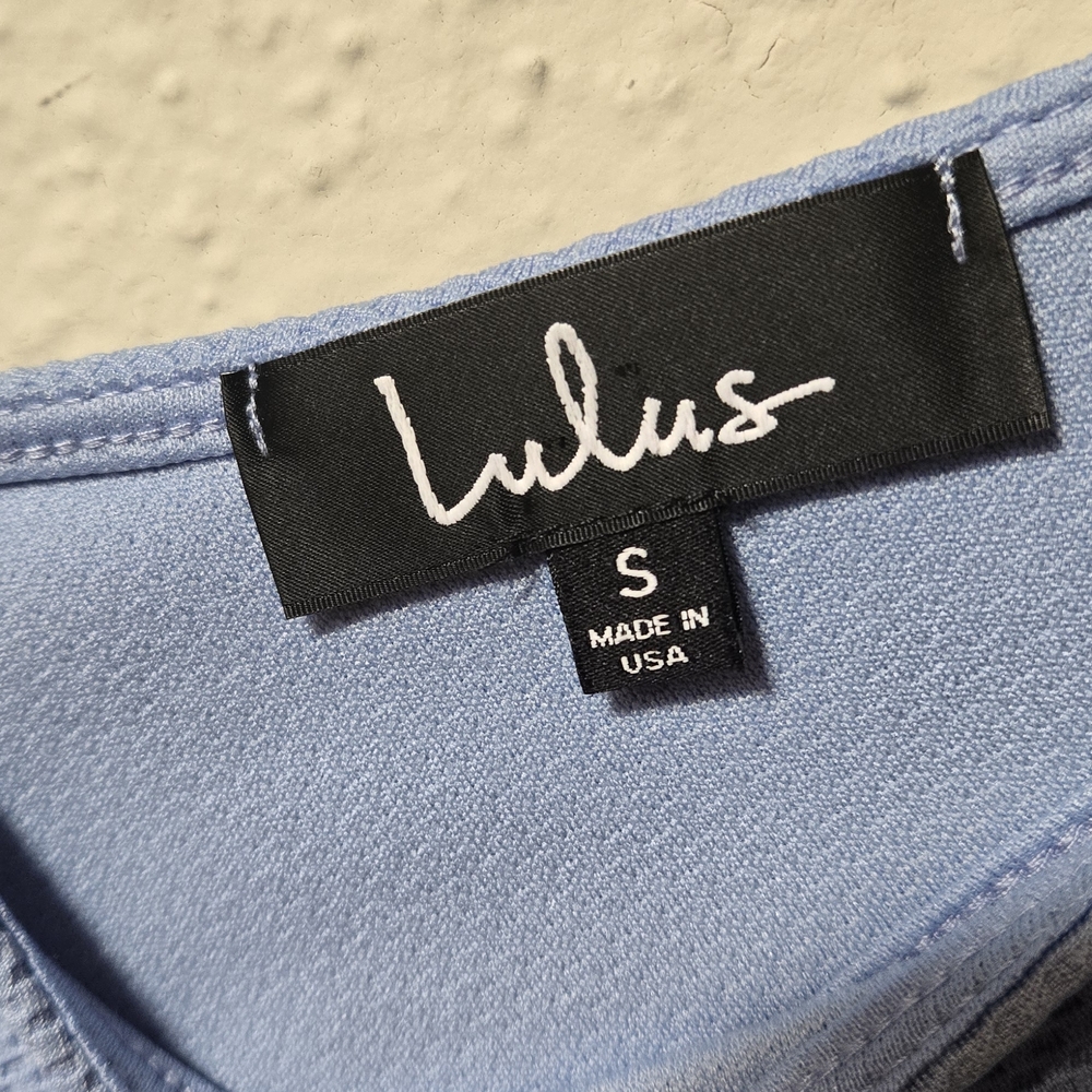 Lulu's Periwinkle Mini Dress - Picture 5 of 8